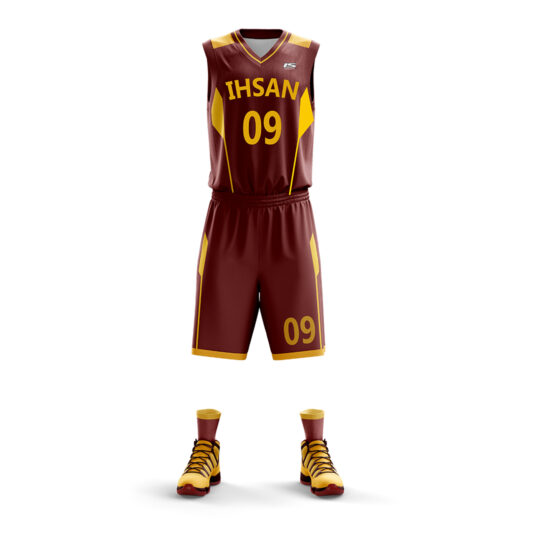 Basketball Kit (Burgandy)