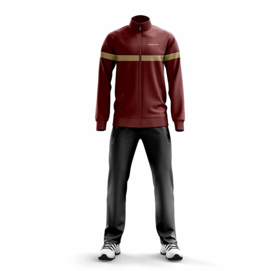 Tracksuit (Burgandy-Black)