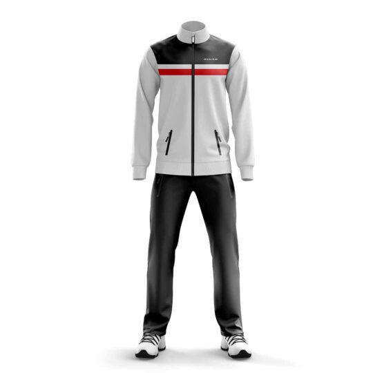 Tracksuit (White-Black)