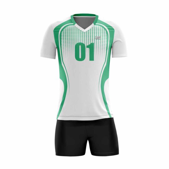 Volleyball Kit (White-Black)